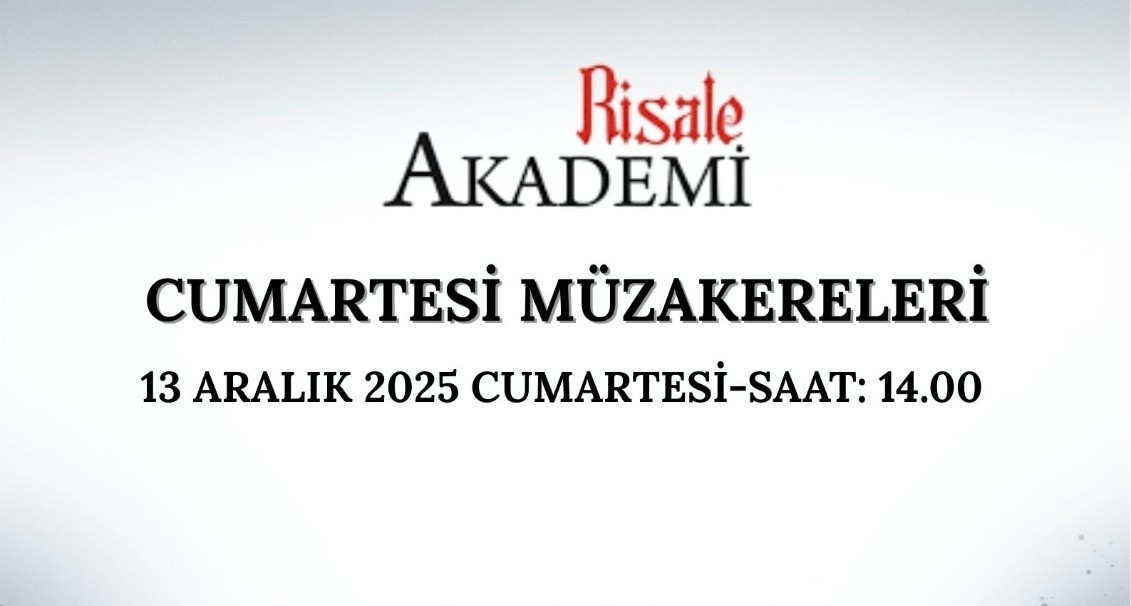 CUMARTESİ MÜZAKERELERİ