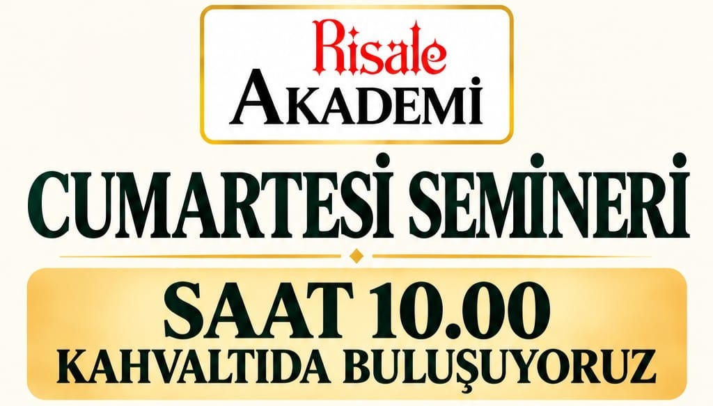CUMARTESİ SEMİNERİ